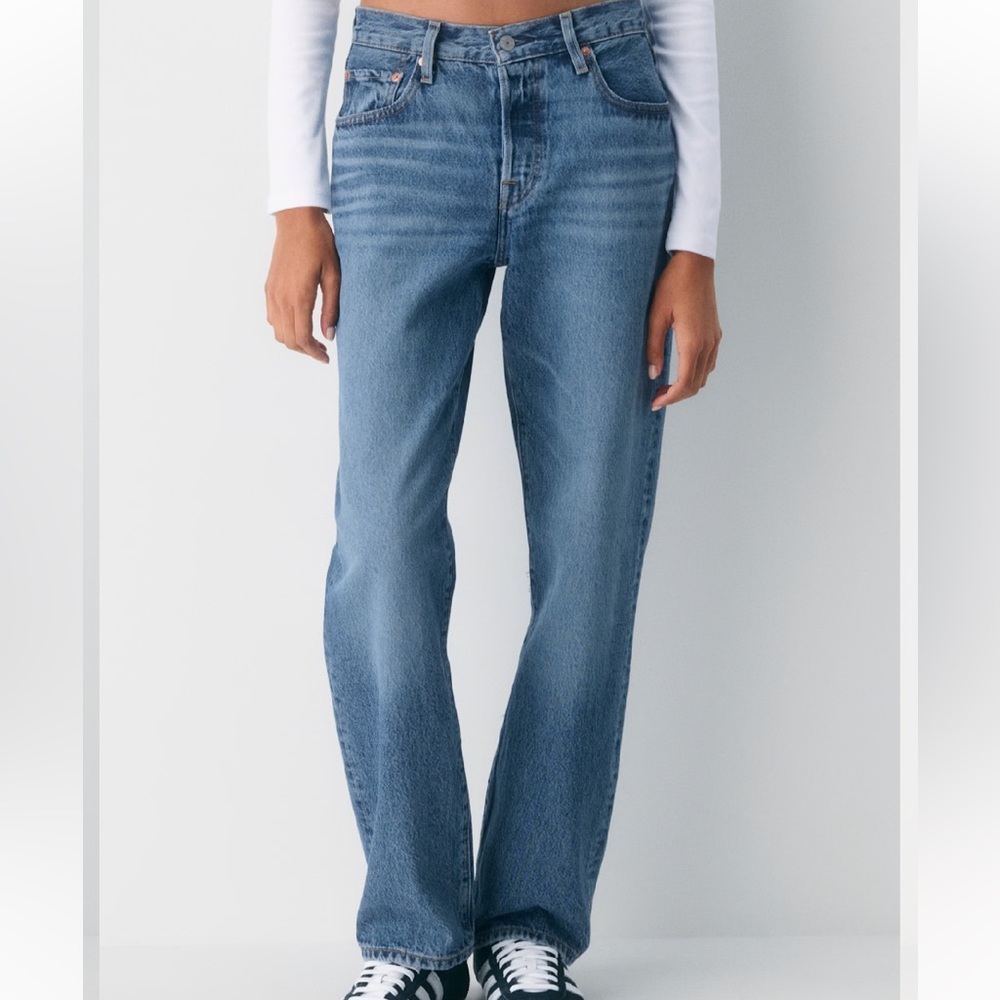 Levi's Women's Straight Leg Blue Jeans